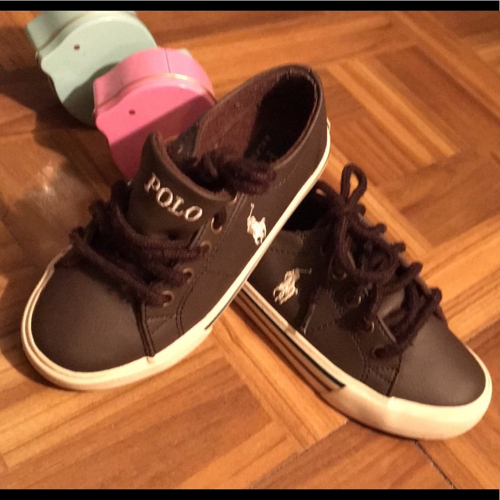 Ralph Lauren Kids Sneakers, size 11 child US